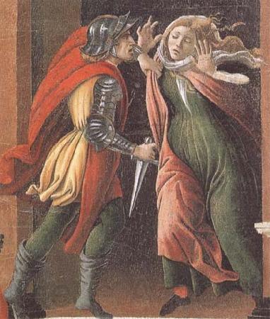 Sandro Botticelli Stories of Lucretia Spain oil painting art